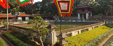 Temple of Literature (Van Mieu) – one of the most important monuments in Hanoi.