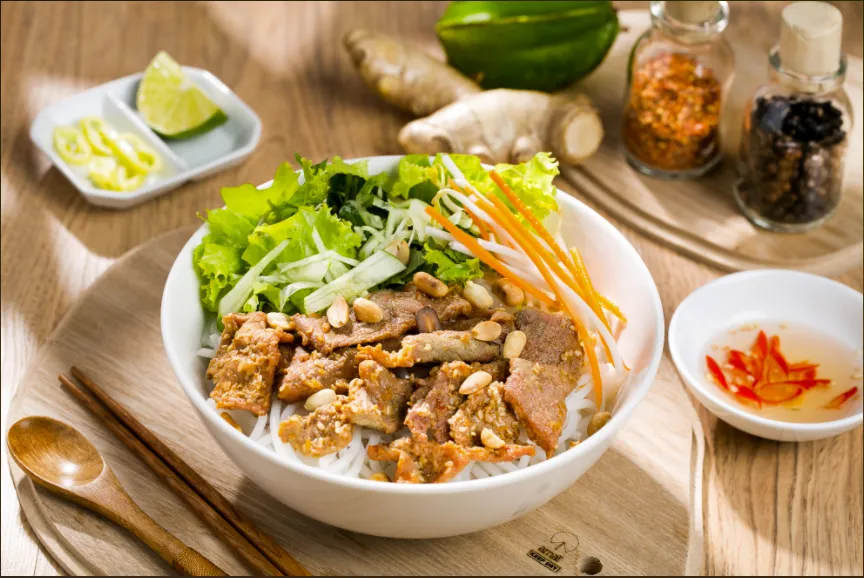 Bún thịt nướng
