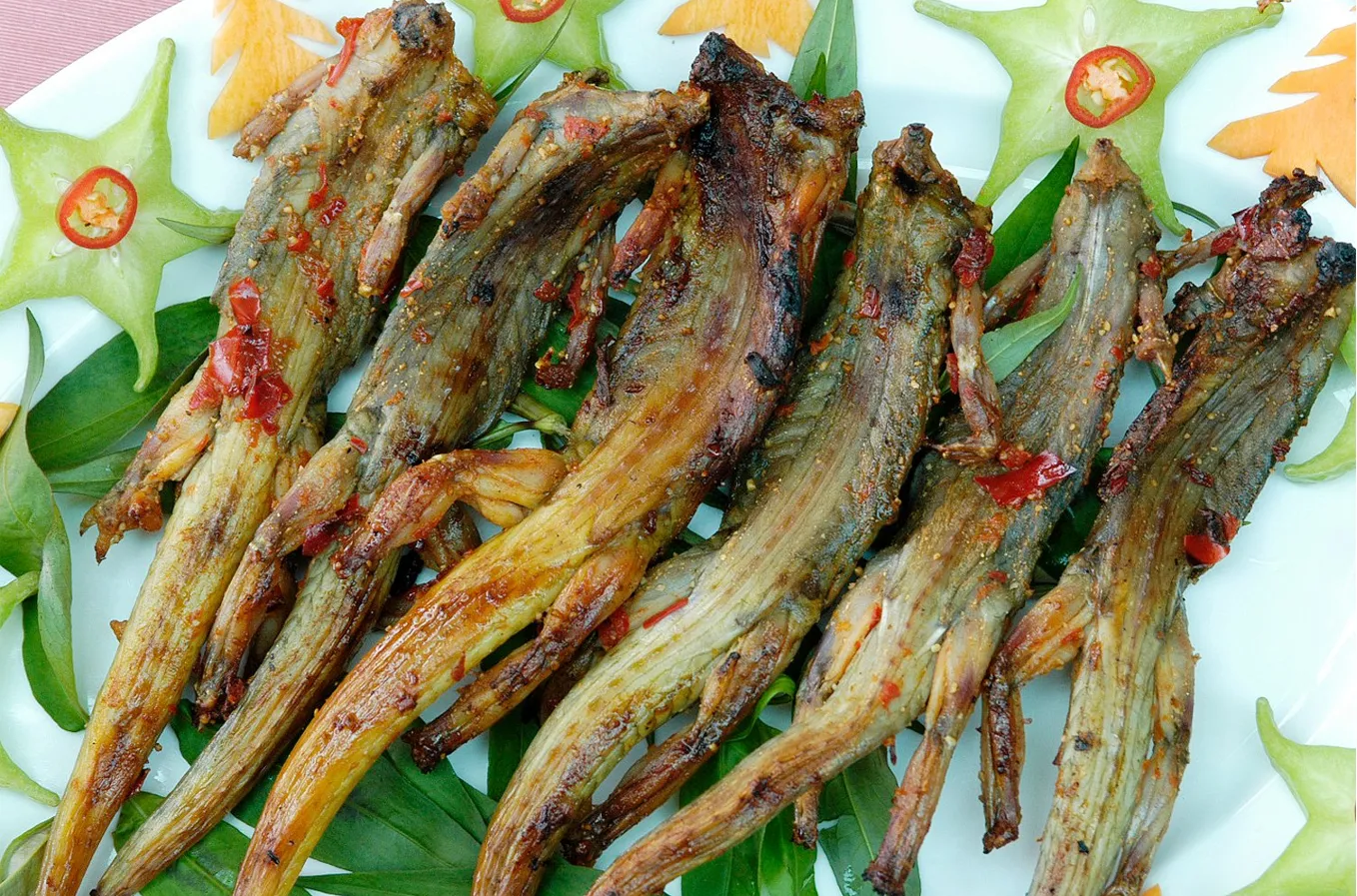 dông cát nướng muối ớt