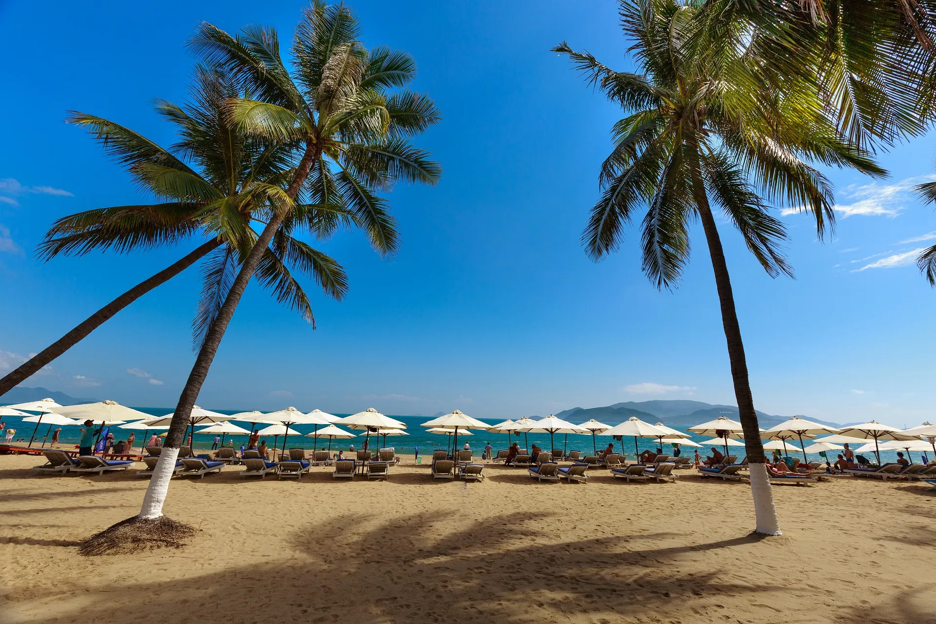 a beach in Nha Trang