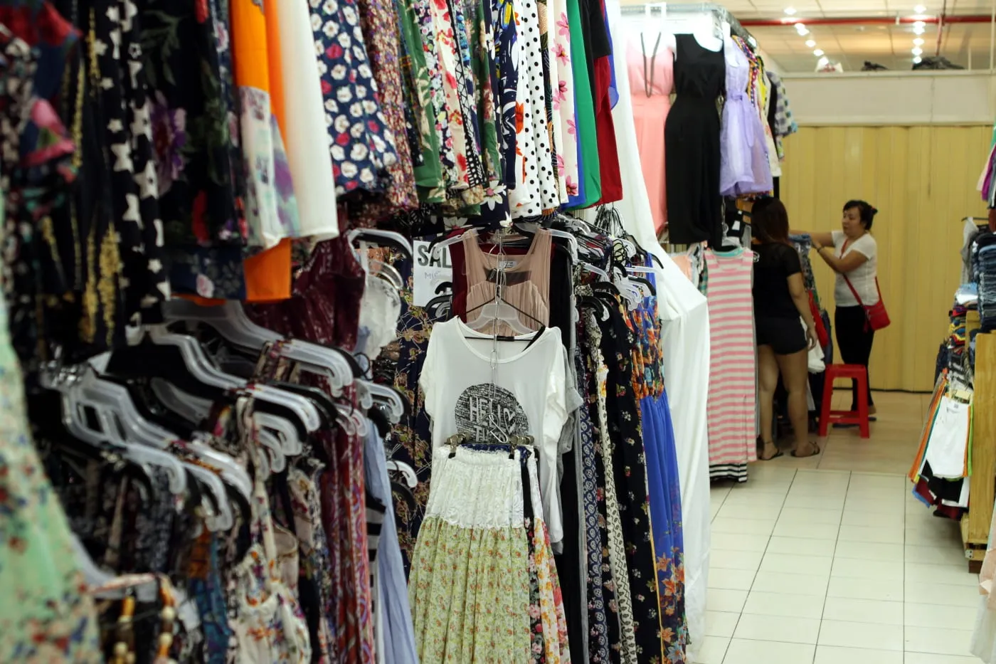 Clothing store in Saigon Square