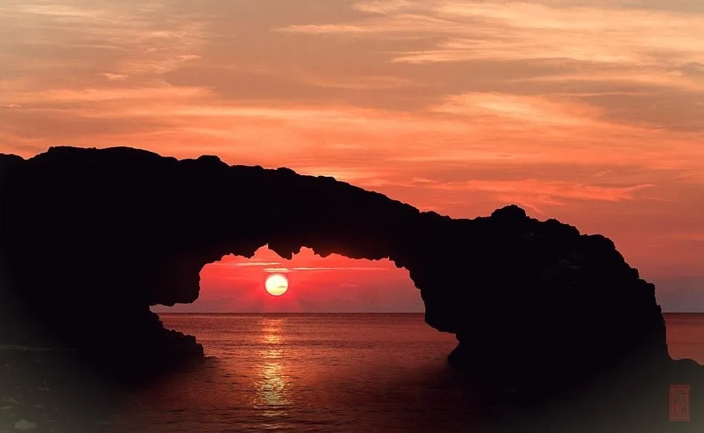 sunset view at to vo gate