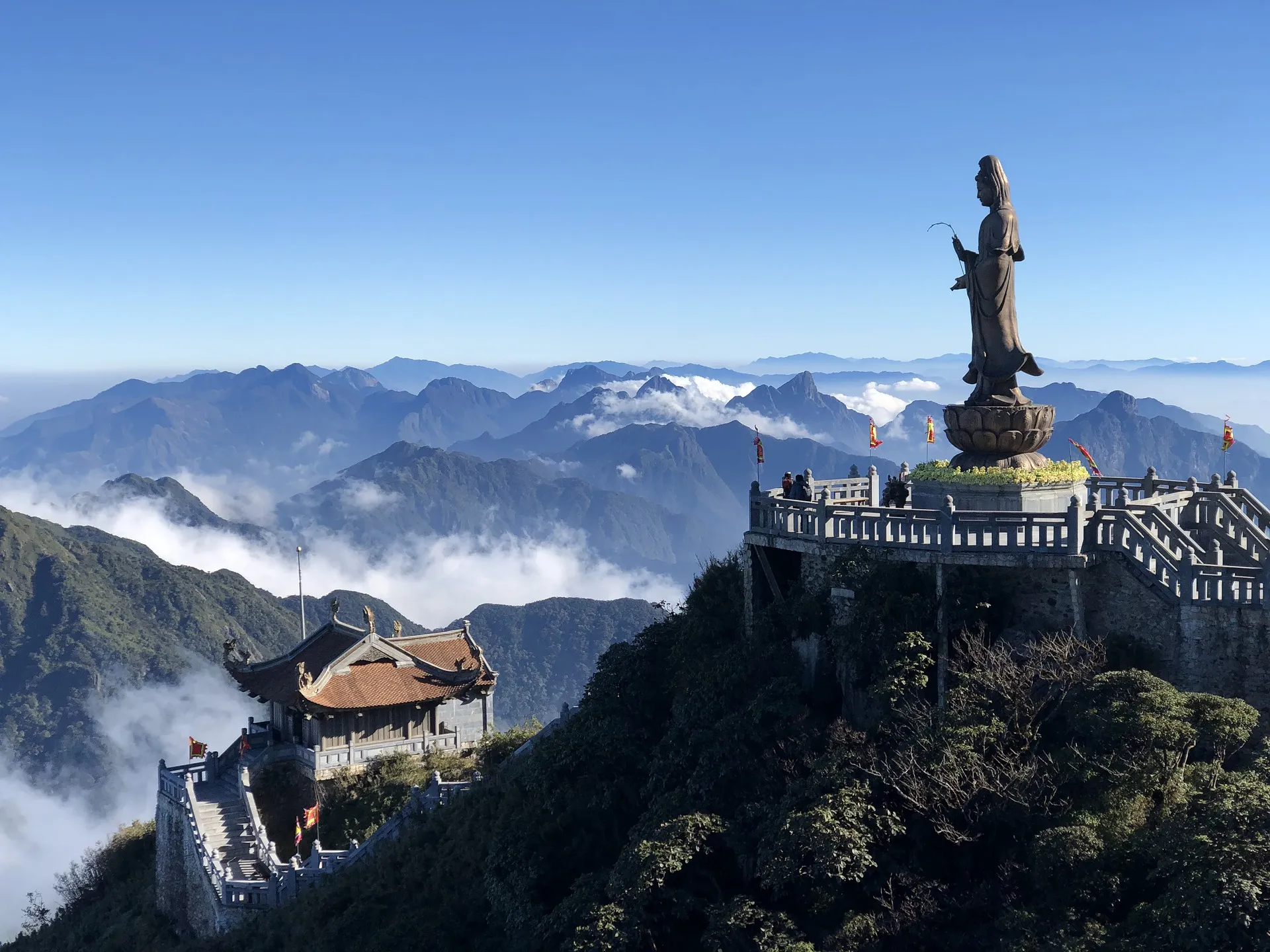 Temple at Mt. Fansipan
