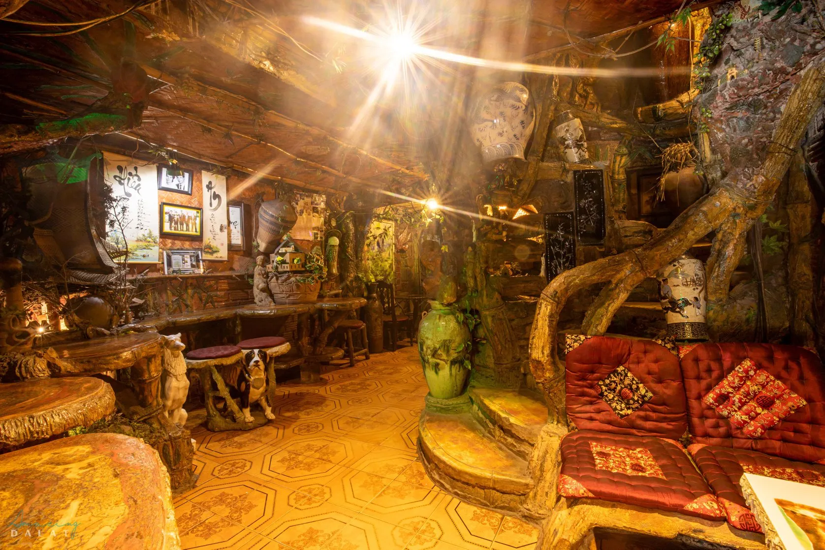 Interiors of one of the rooms. Picture courtesy of Maze Bar