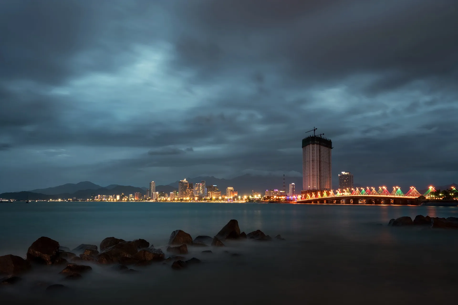Nha Trang city at night