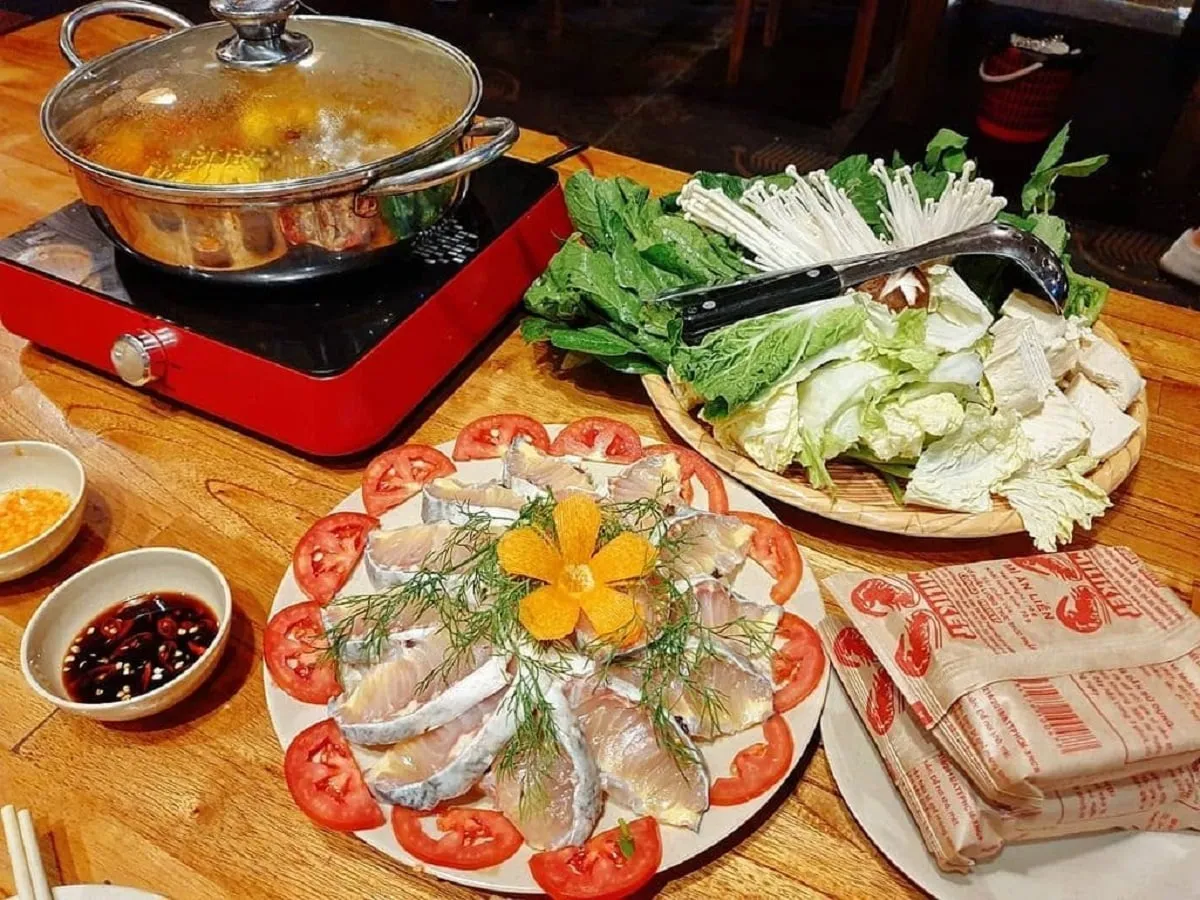 Chapa sturgeon hotpot