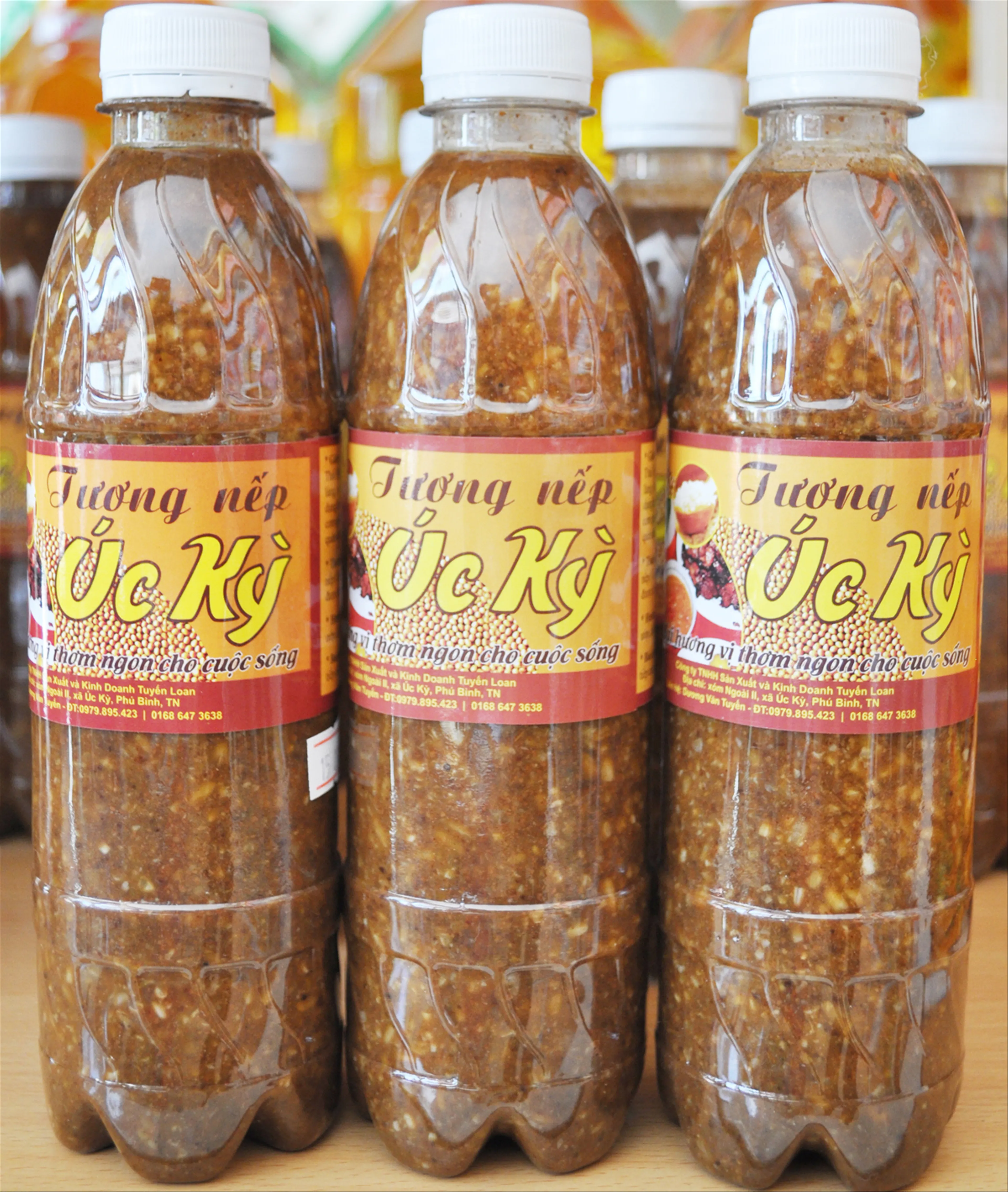 Đặc sản tương nếp Úc Kỳ đậm hương vị quê nhà
