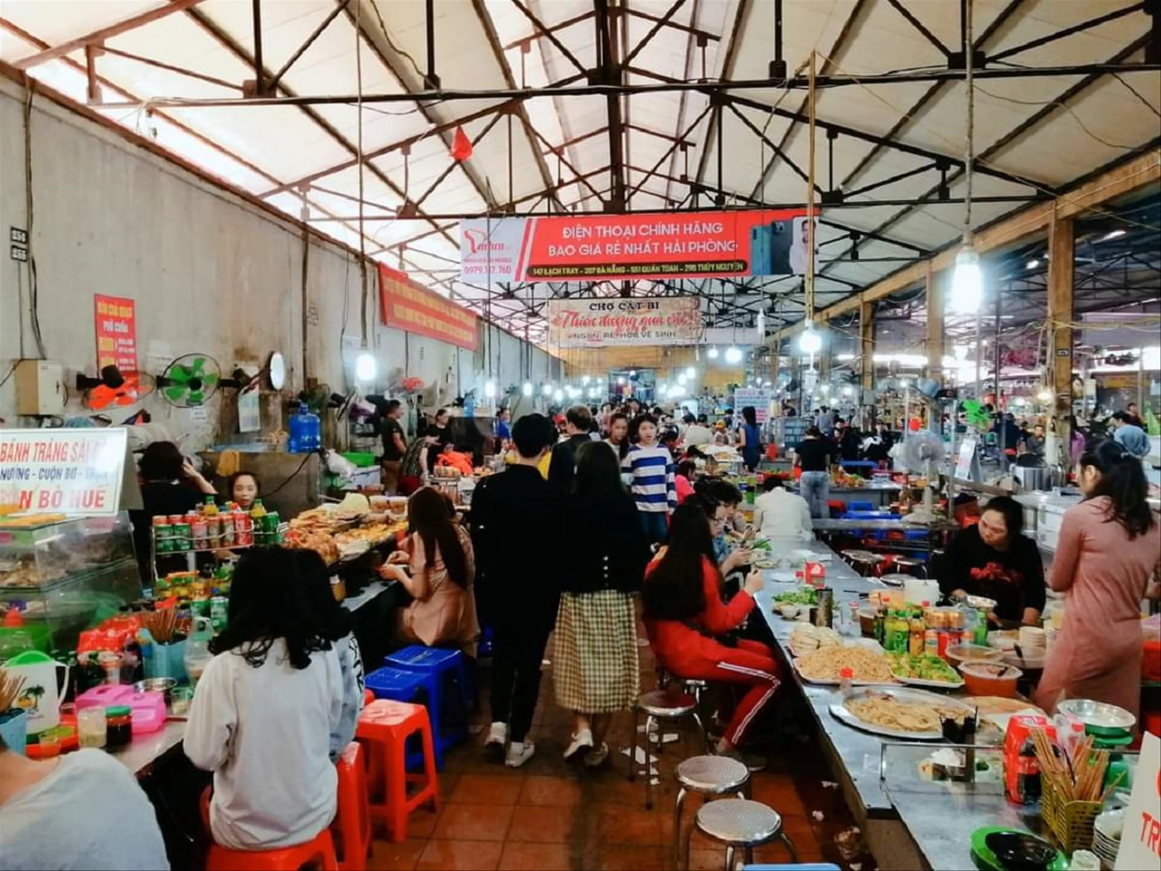 Khám phá khu chợ ẩm thực siêu ngon, giá rẻ ở Hải Phòng