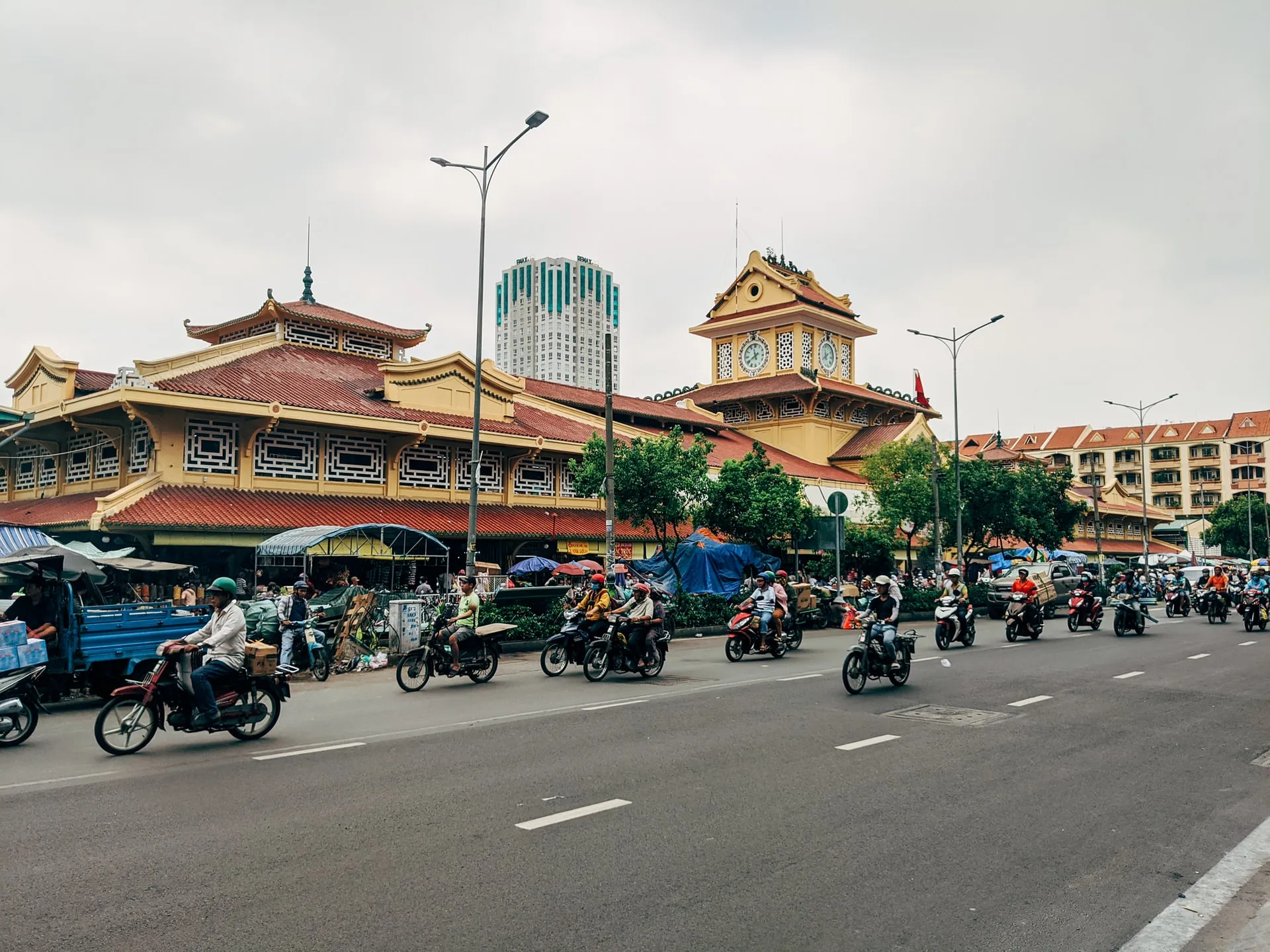 Motorcycles in Ho Chi Minh city