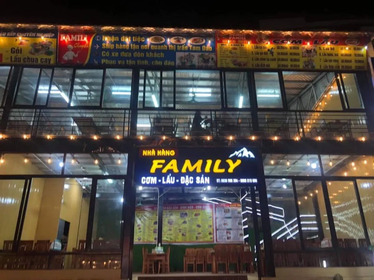 Nha hang Family Tam Dao