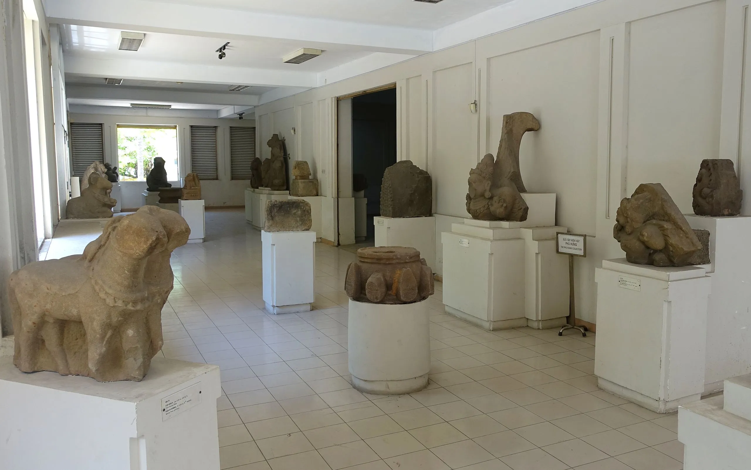 Cham sculptures in the Museum of Cham Sculpture