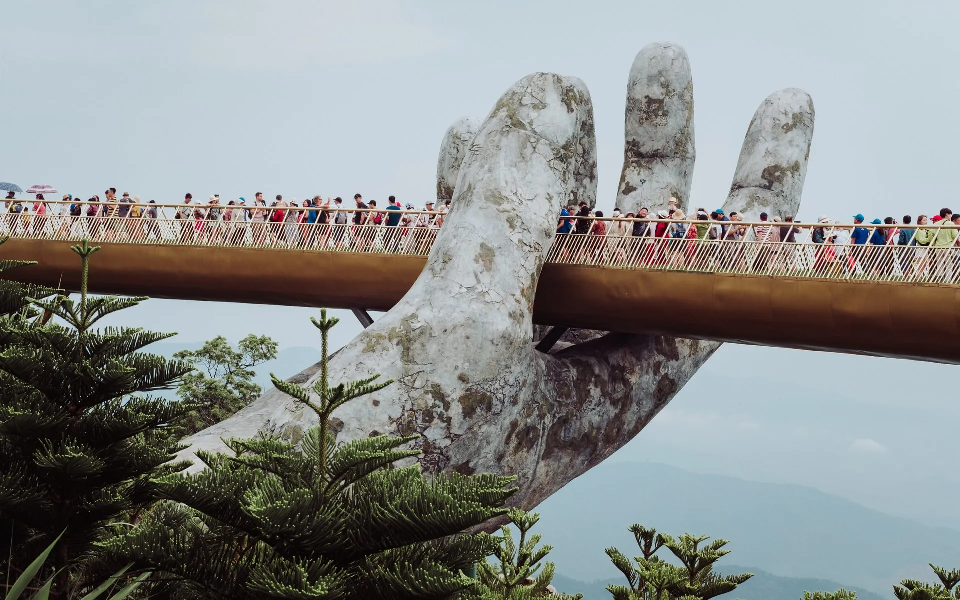 Bridge at Ba Na Hills