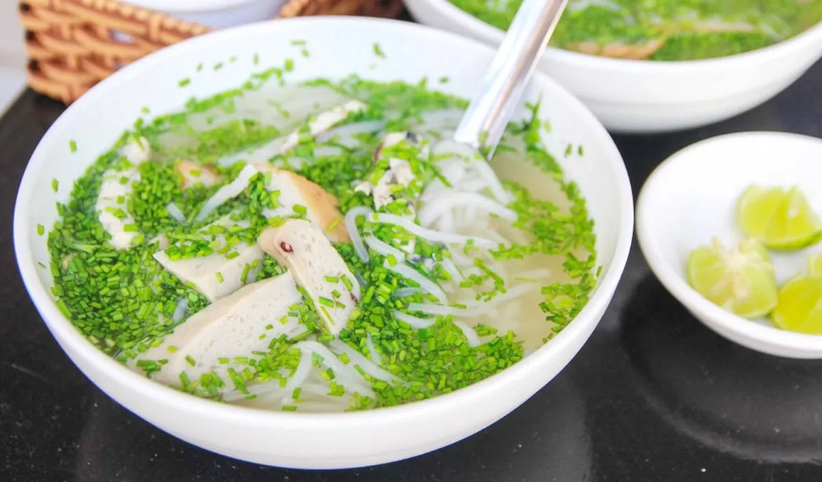 bánh canh hẹ Phú Yên