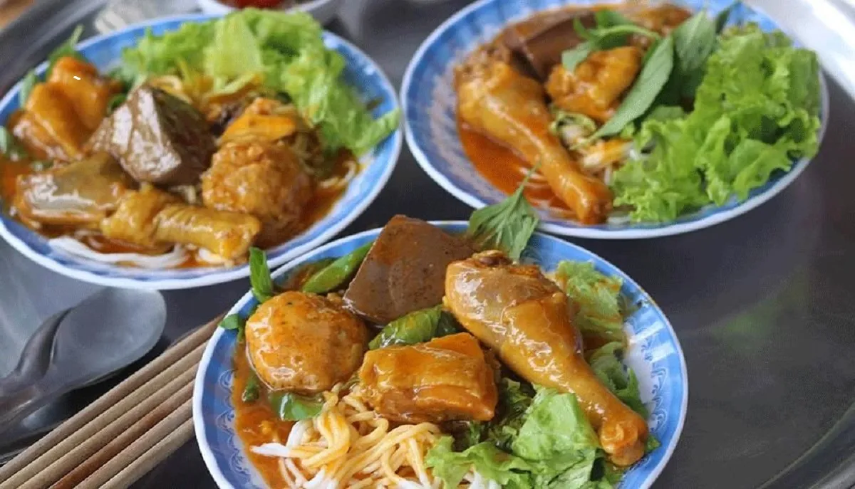 Bánh tầm gà cay
