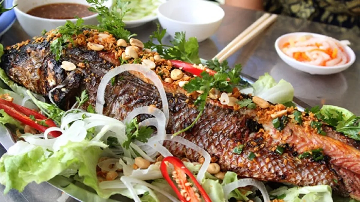 Cá lóc nướng