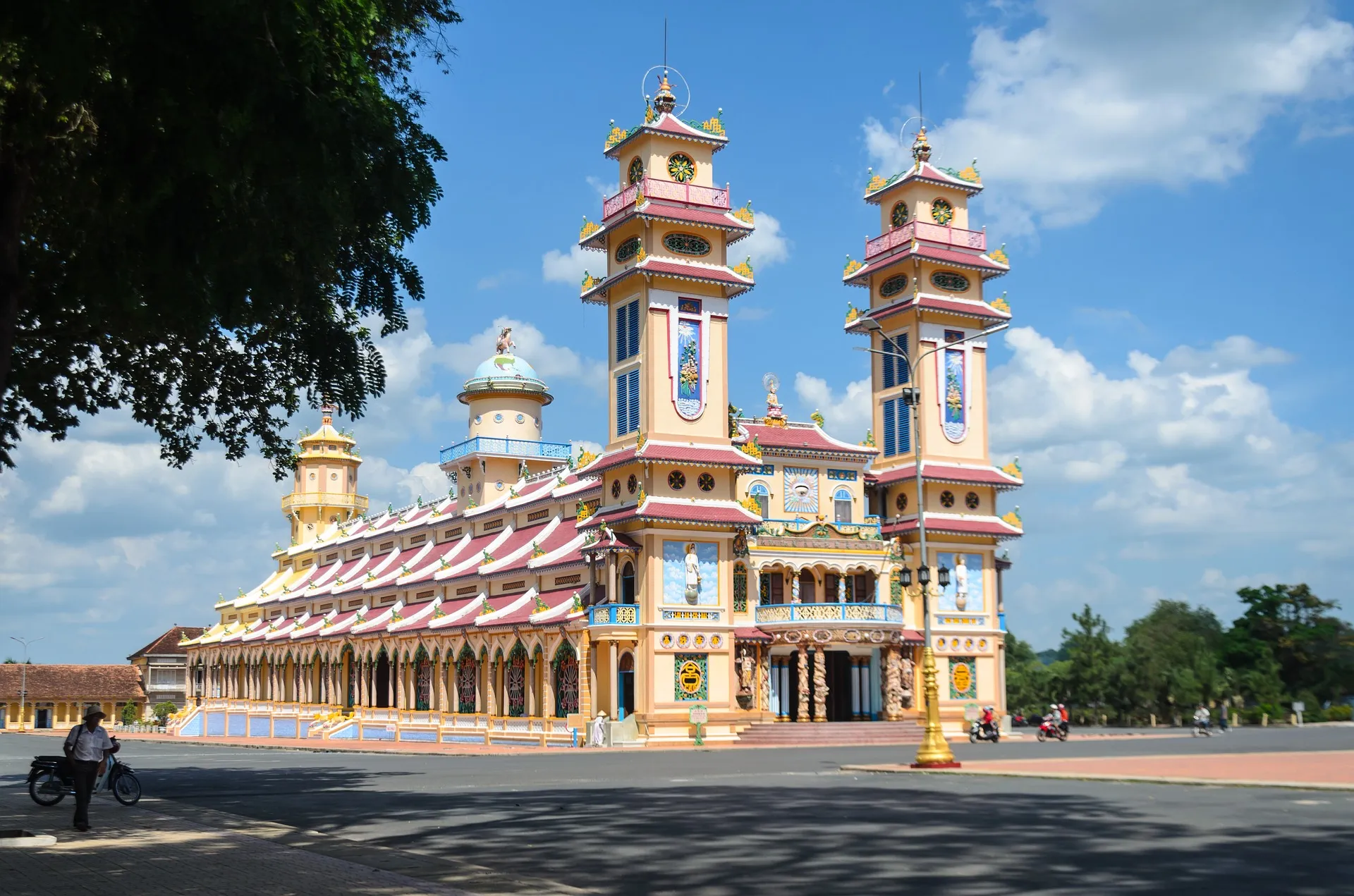 Cao Dai Temple in Ho Chi Minh