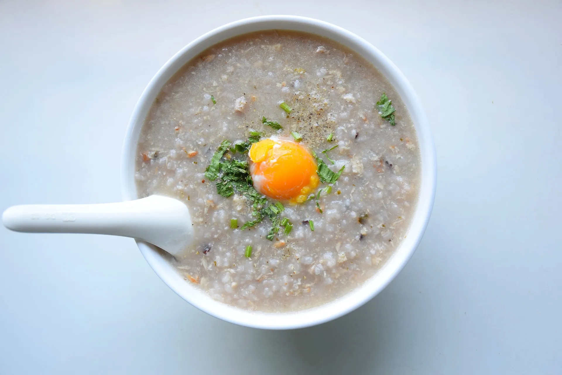 a bowl of chao ga