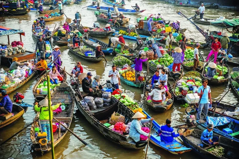 Chợ nổi Cà Mau
