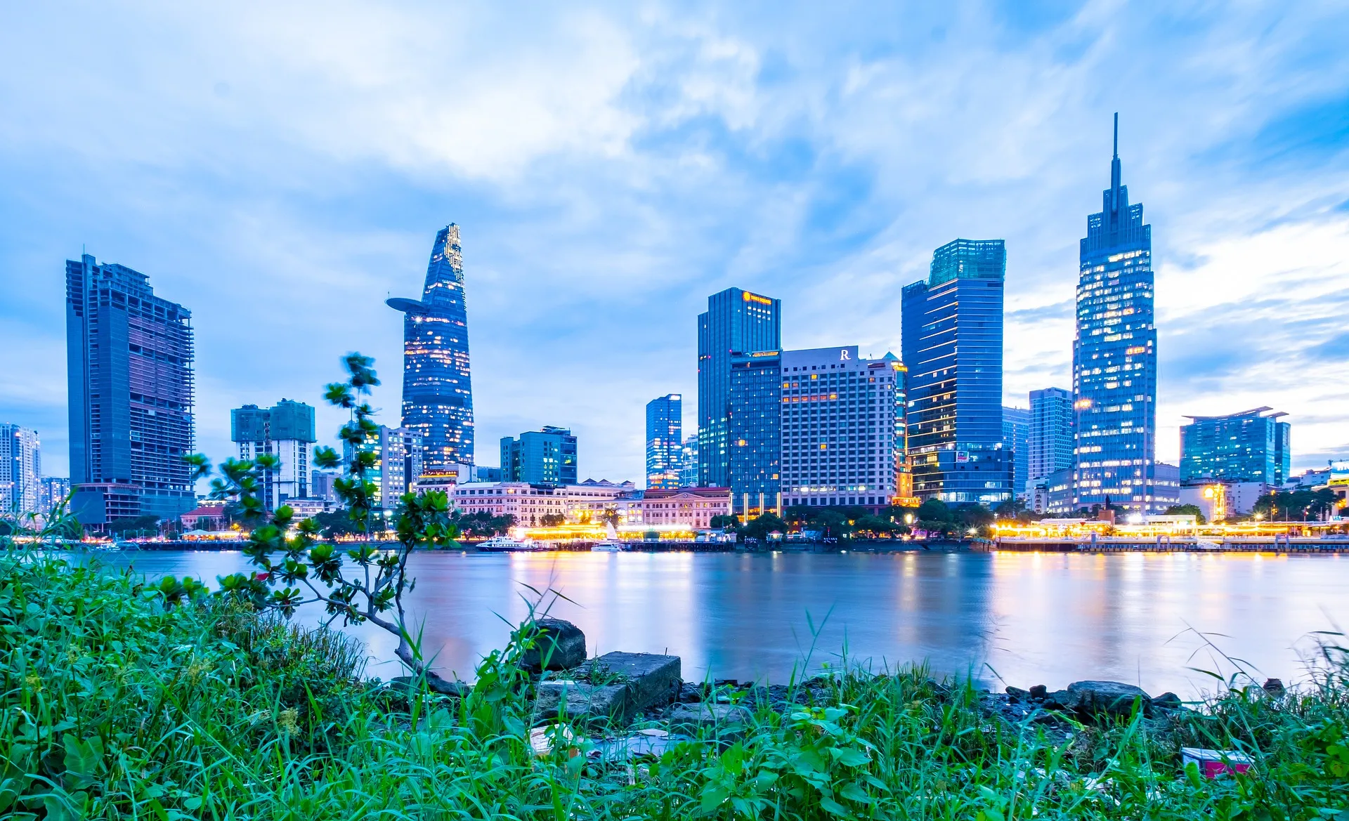 City view of Ho Chi Minh