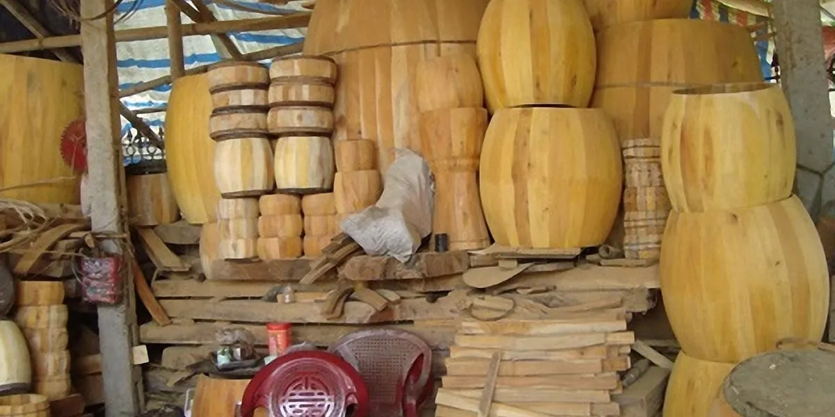 làng nghề làm trống Lâm Yên