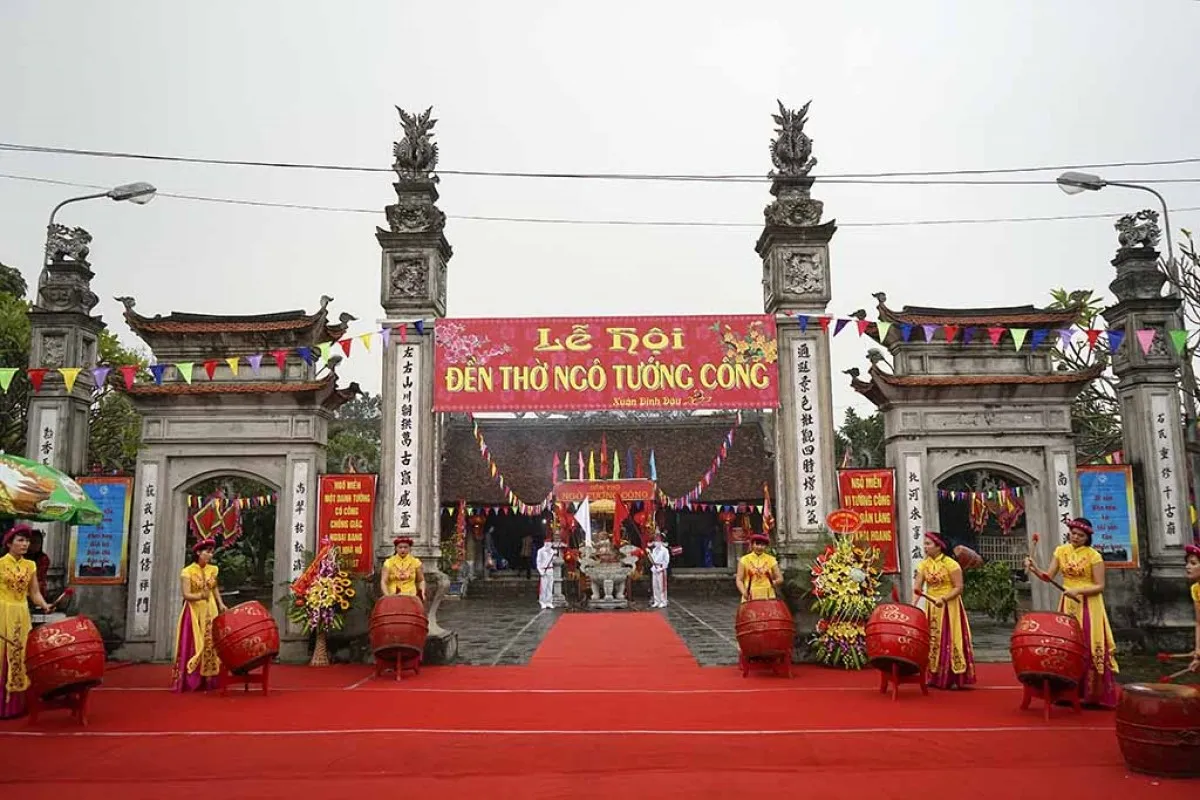 Lễ hội đền Ngô Tướng Công Vĩnh Phúc