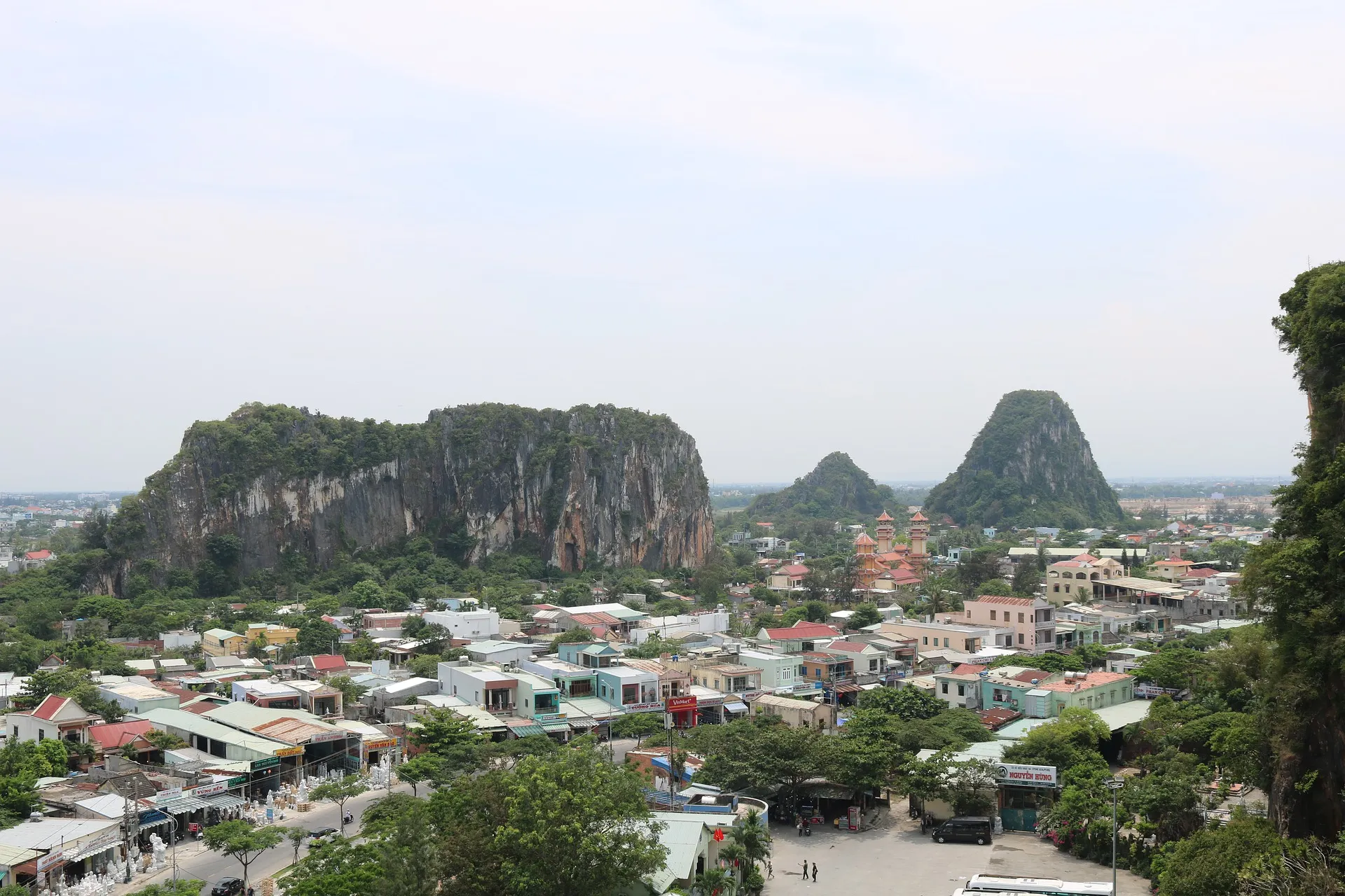 Marble Mountain in downtown Da Nang
