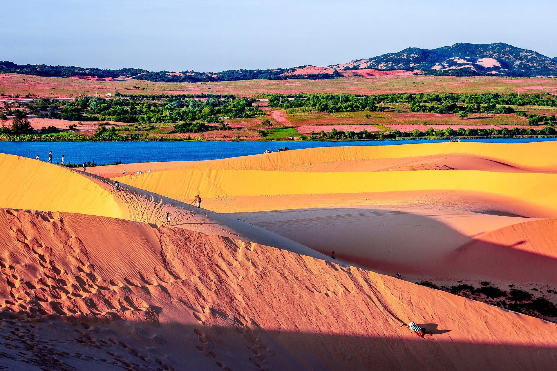 Sand dunes at Mui Ne