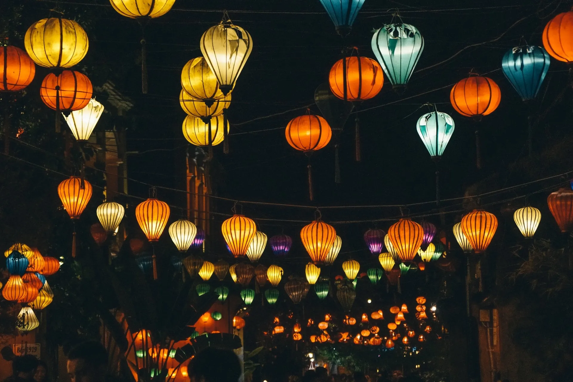 Lanterns during Hoi An Lantern festival