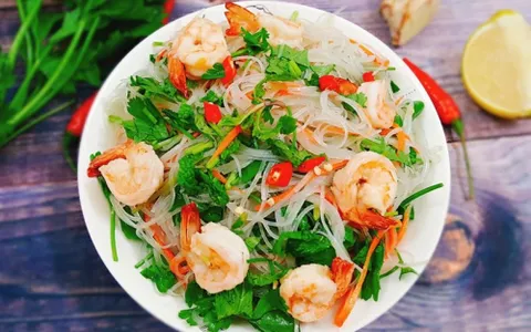 Salad miến tôm