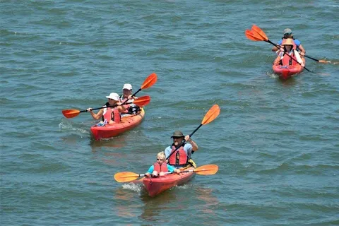 Chèo thuyền kayak