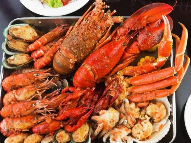 Hải sản nơi biển đảo rất tươi ngon