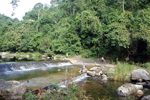 Những con suối êm ả và trong vắt