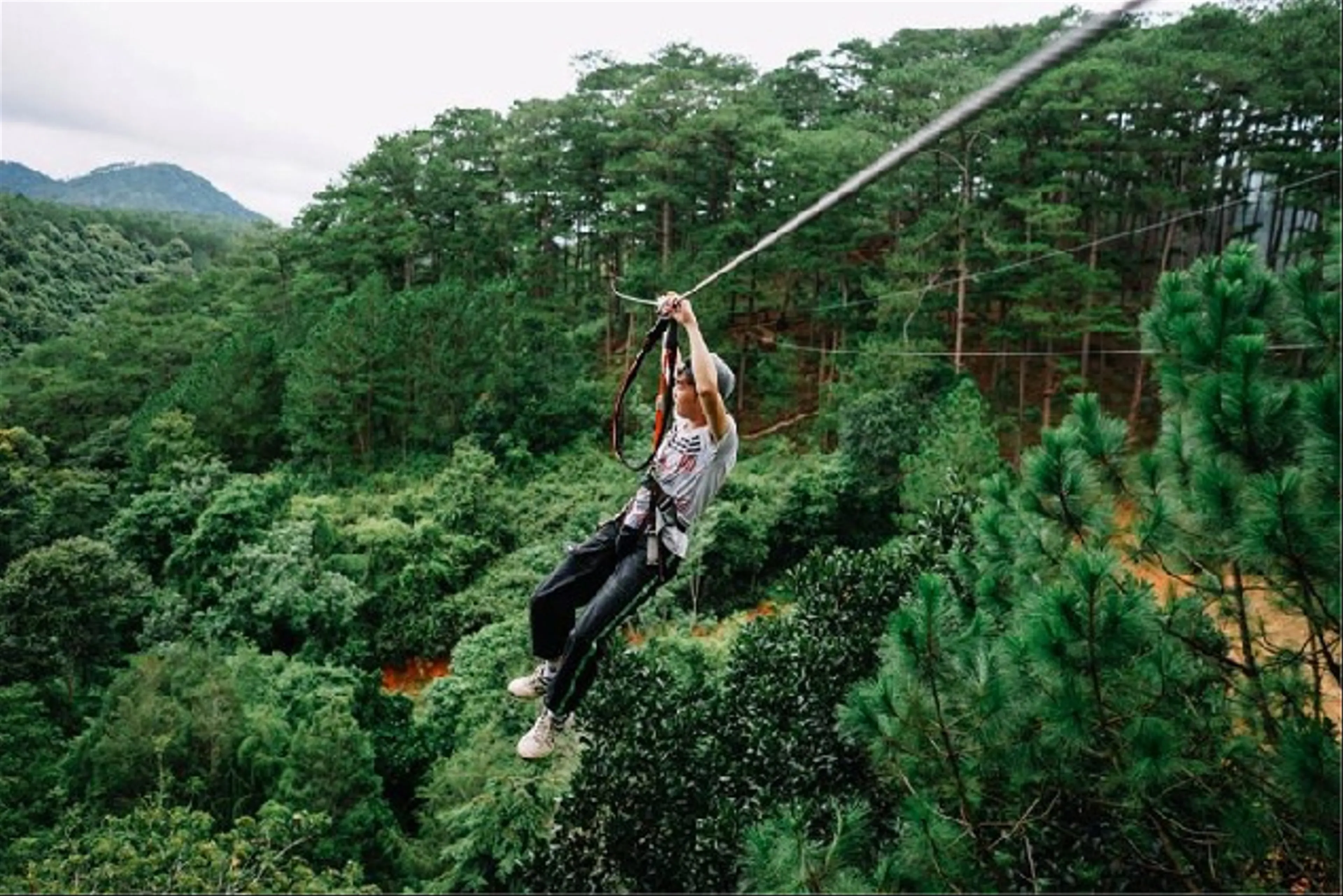 Những trò chơi mạo hiểm ở Đà Lạt