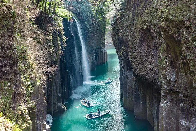 Hẻm núi Takachiho nổi tiếng