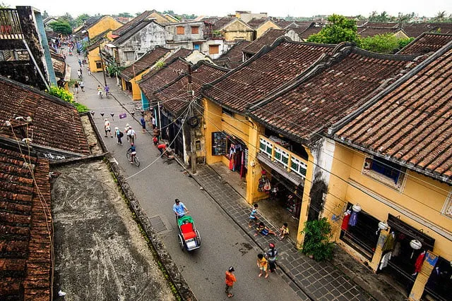 Hình ảnh cổ kính, yên bình đạc trưng của nơi đây