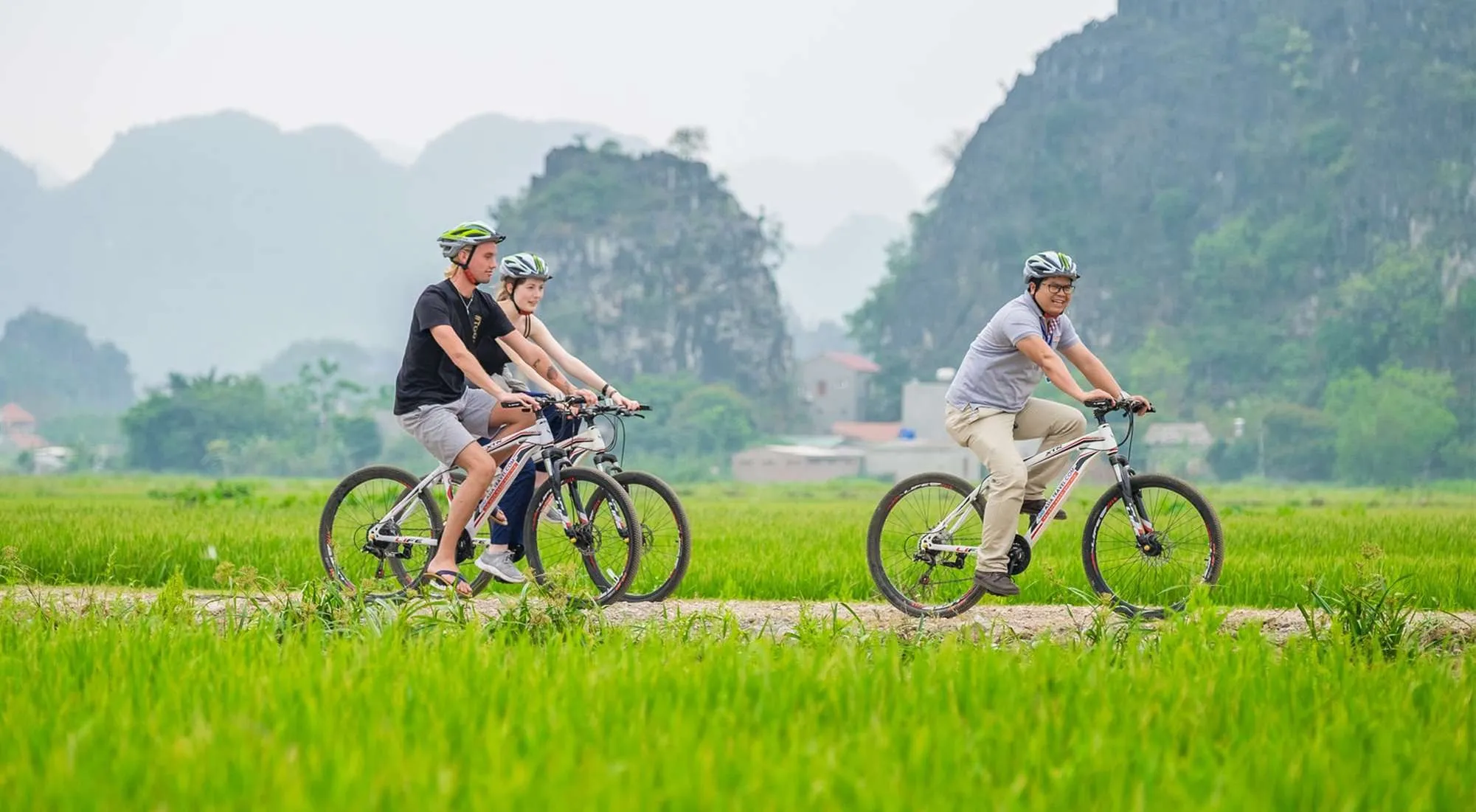 Cycling Through Nature's Canvas