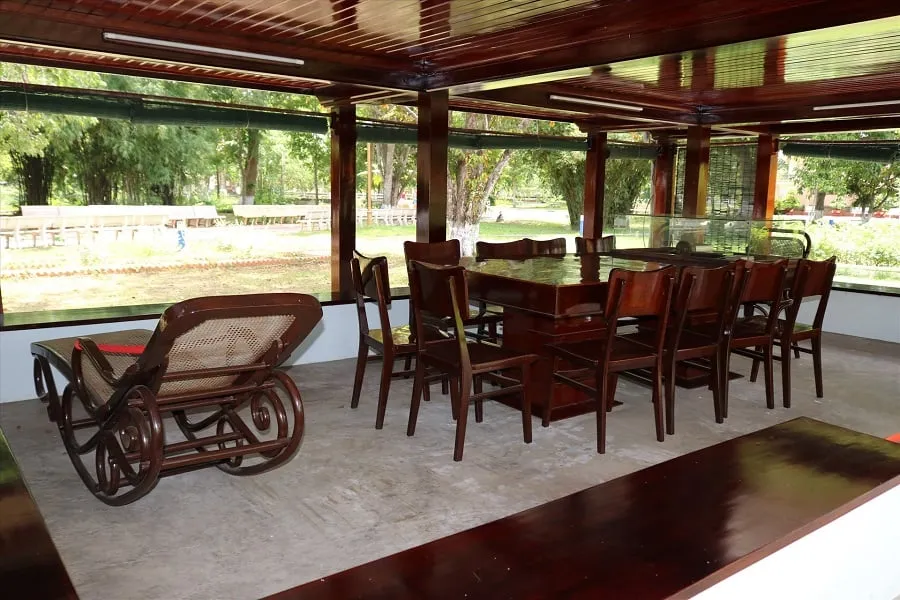 Nơi Bác thường tiếp khách