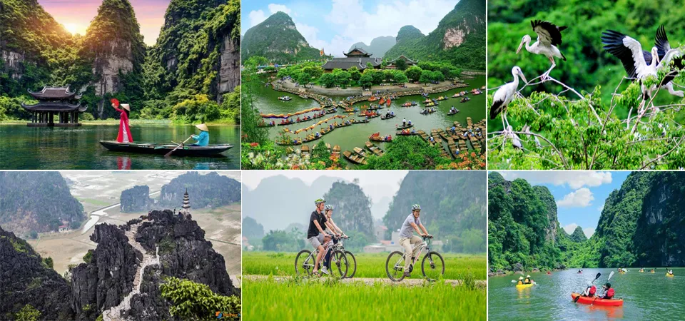Some beautiful scenes in Ninh Binh
