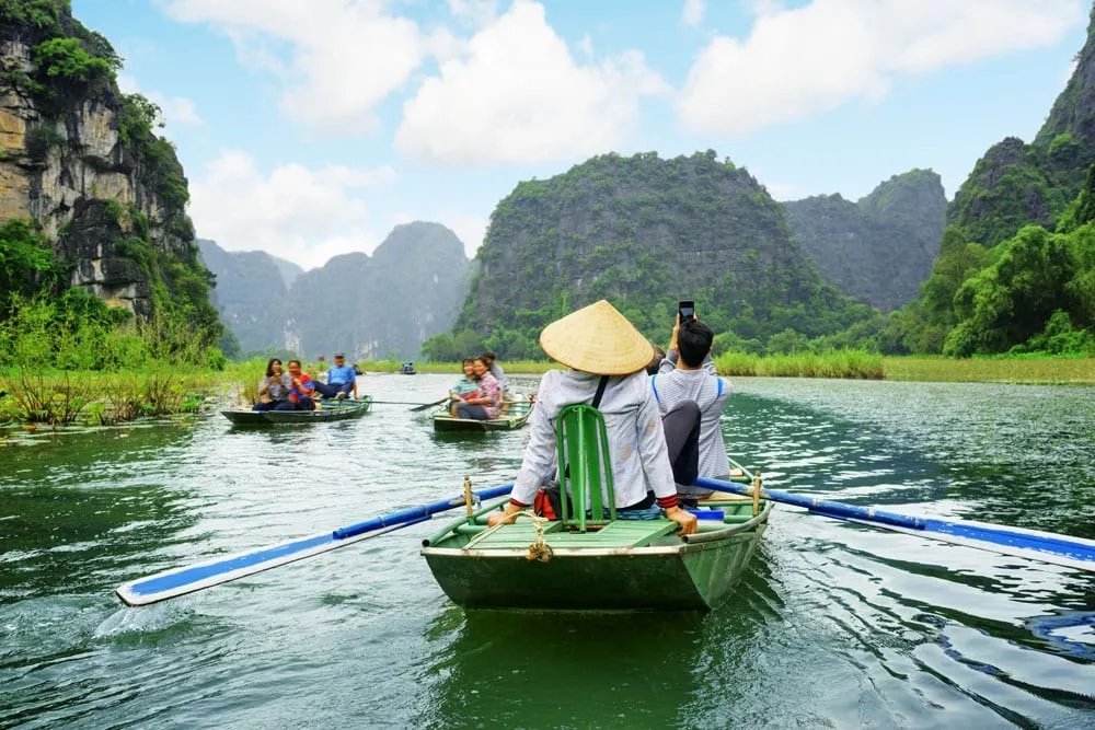 A Rowboat Odyssey on the Ngo Dong River