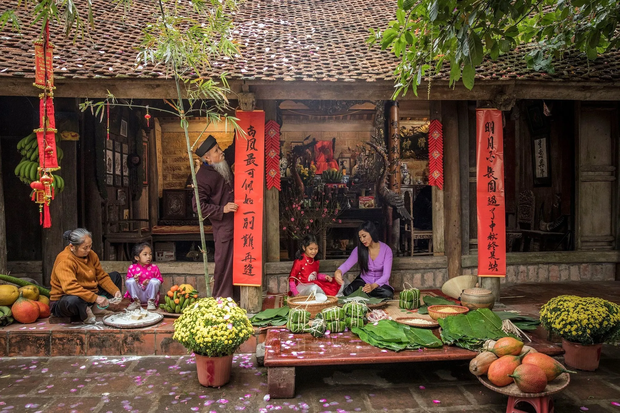 Vietnamese traditional Tet