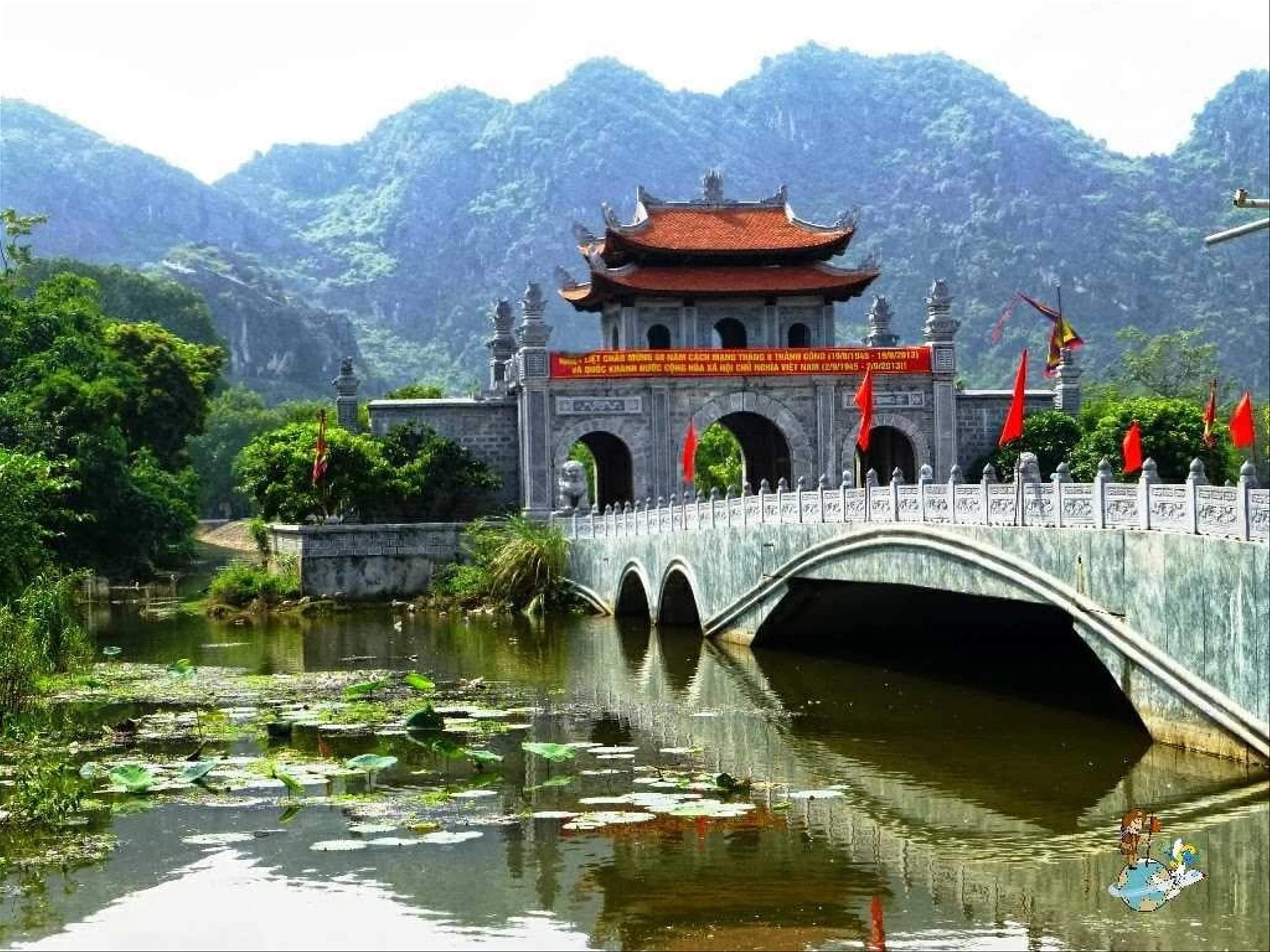 Hoa Lu Ancient Capital Ninh Binh in Viet Nam