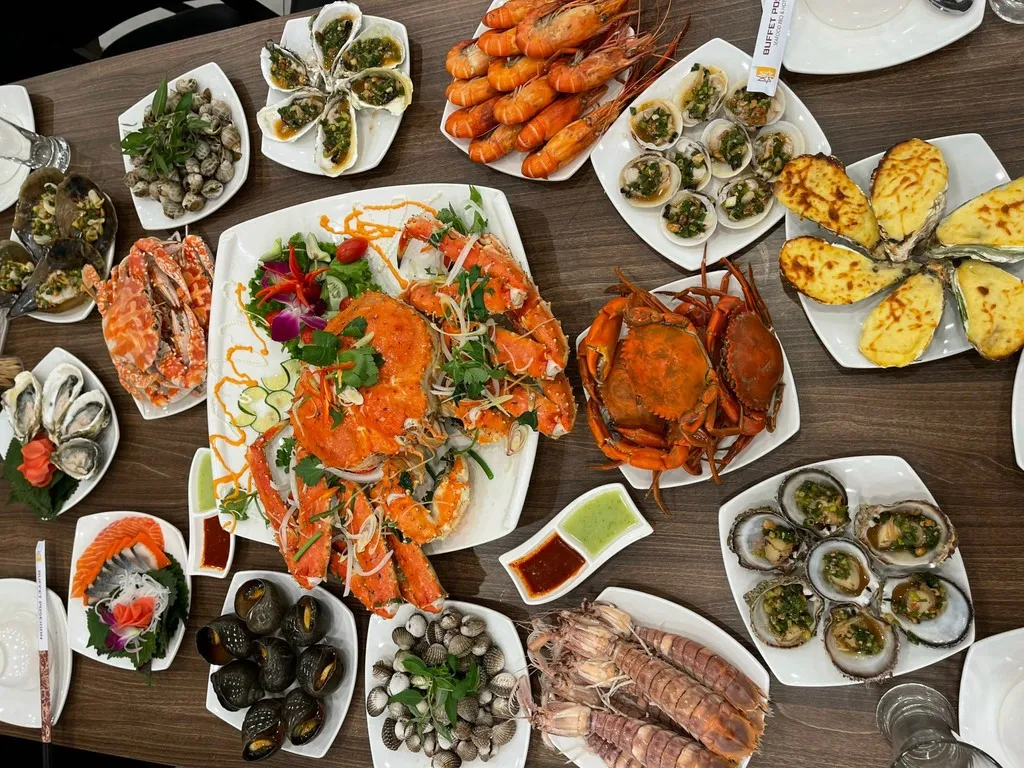 Fresh seafood