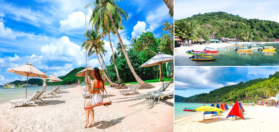 beautiful star beach in Phu Quoc