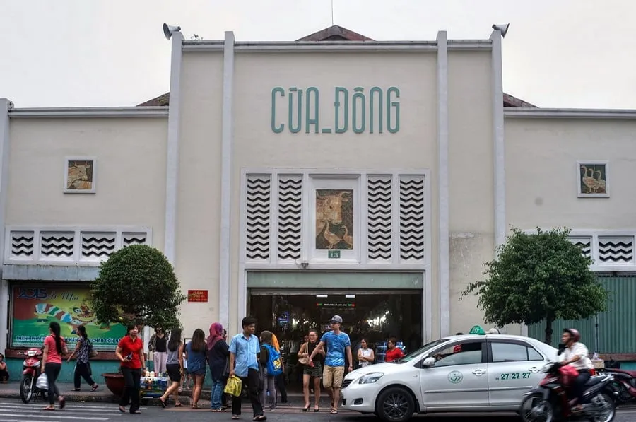 East gate of the market