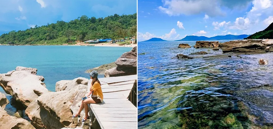 Ganh Dau Cape in Phu Quoc Viet Nam