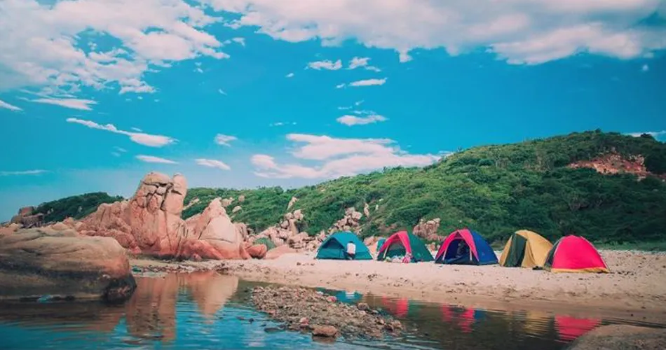 camping at Ganh Dau Phu Quoc
