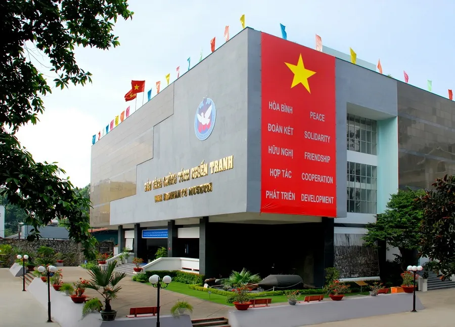 Tilted angle of the museum