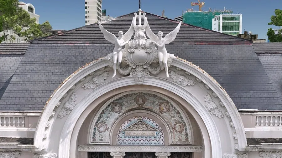 The roof of the Theater