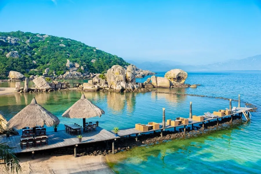 Beautiful scenery in Nha Trang, Vietnam
