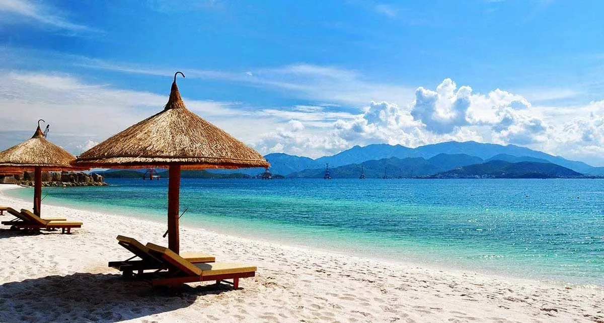 Non nuoc beach Danang Vietnam
